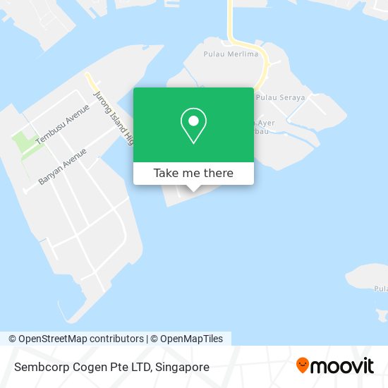 Sembcorp Cogen Pte LTD map
