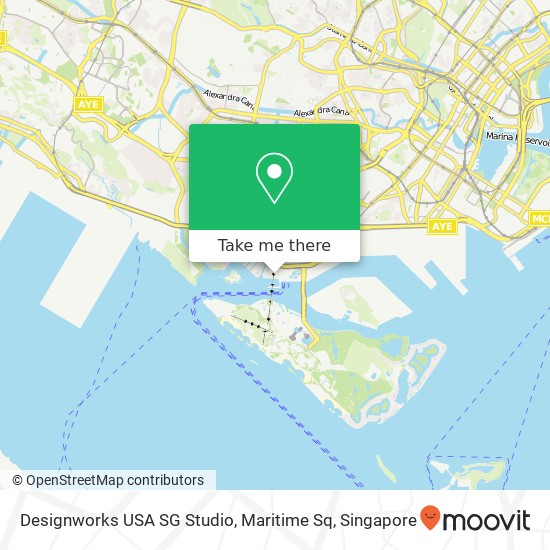 Designworks USA SG Studio, Maritime Sq地图