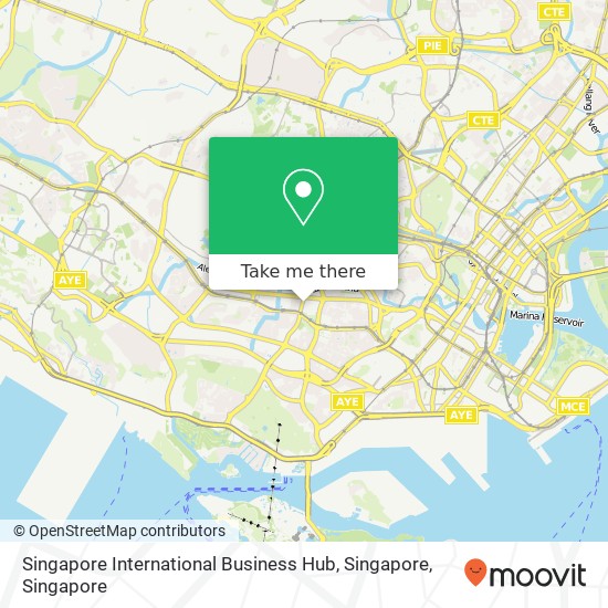 Singapore International Business Hub, Singapore地图