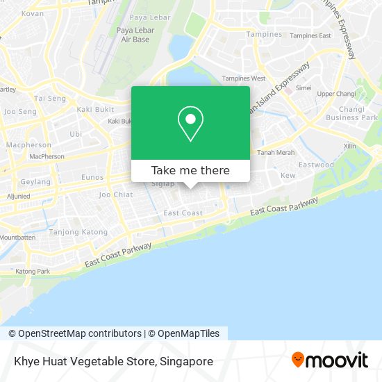 Khye Huat Vegetable Store map