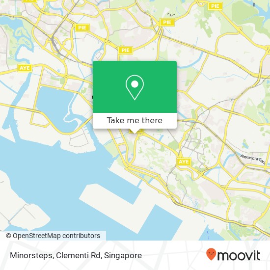 Minorsteps, Clementi Rd map