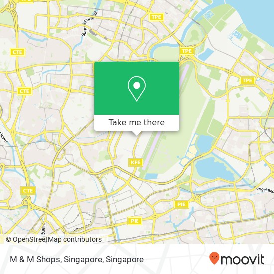 M & M Shops, Singapore map