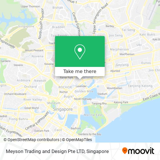 Meyson Trading and Design Pte LTD map