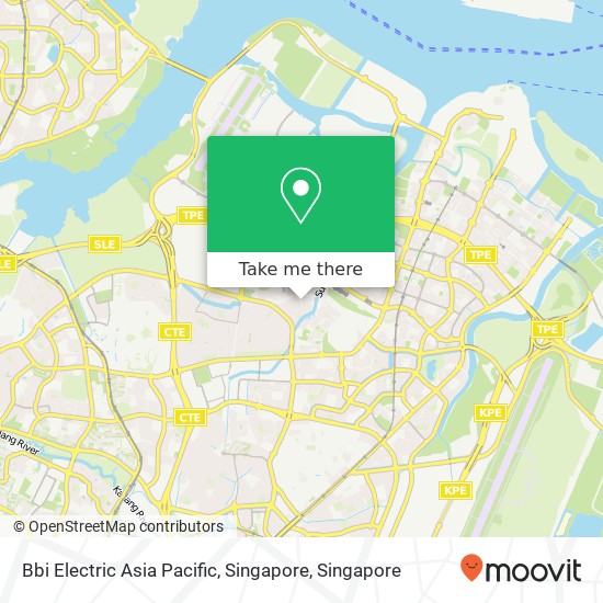 Bbi Electric Asia Pacific, Singapore map