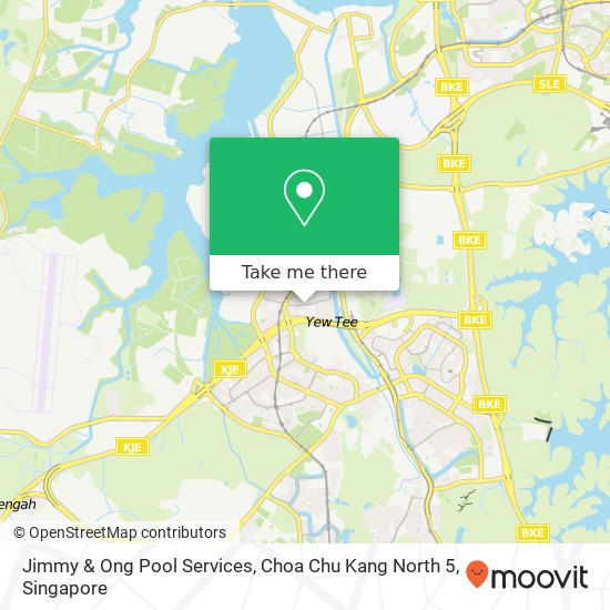 Jimmy & Ong Pool Services, Choa Chu Kang North 5 map