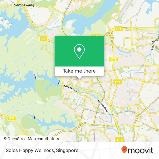 Soles Happy Wellness map