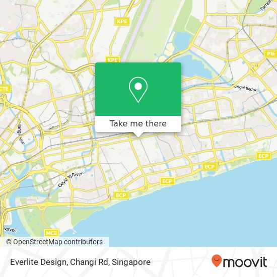 Everlite Design, Changi Rd map