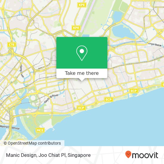 Manic Design, Joo Chiat Pl map