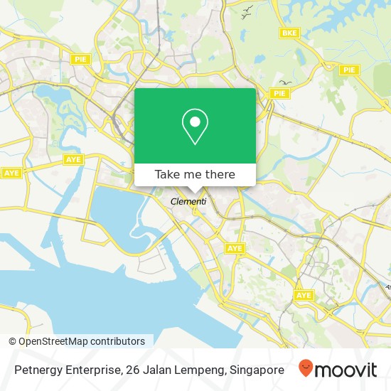 Petnergy Enterprise, 26 Jalan Lempeng map