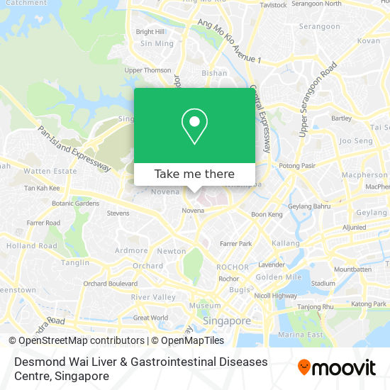 Desmond Wai Liver & Gastrointestinal Diseases Centre地图