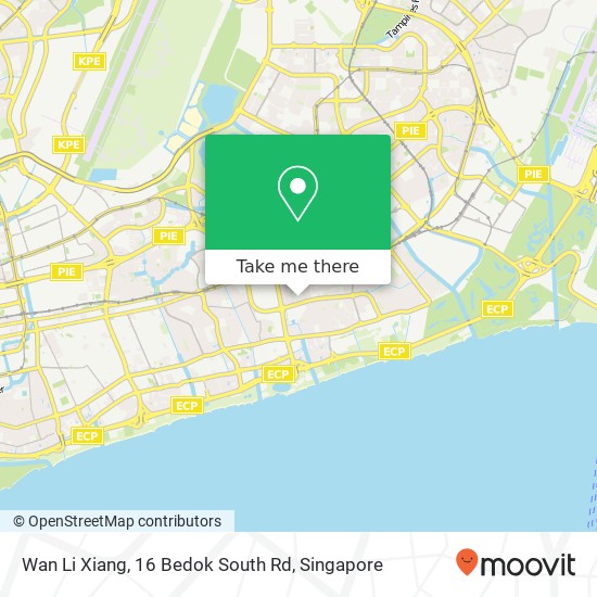 Wan Li Xiang, 16 Bedok South Rd map