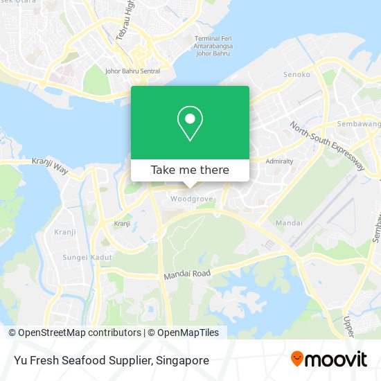 Yu Fresh Seafood Supplier map
