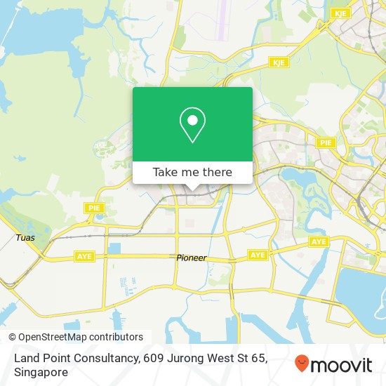 Land Point Consultancy, 609 Jurong West St 65 map