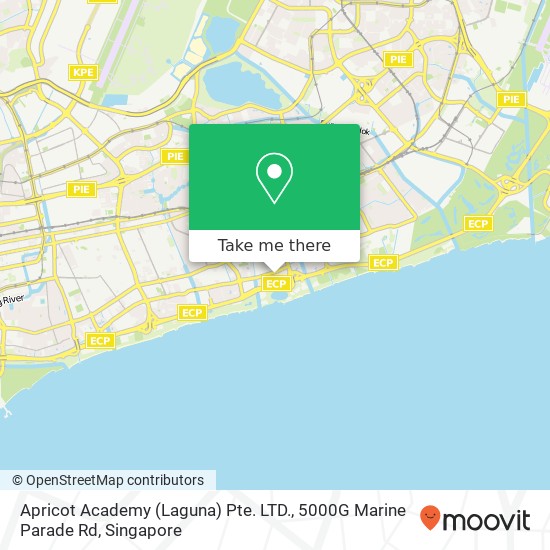 Apricot Academy (Laguna) Pte. LTD., 5000G Marine Parade Rd地图