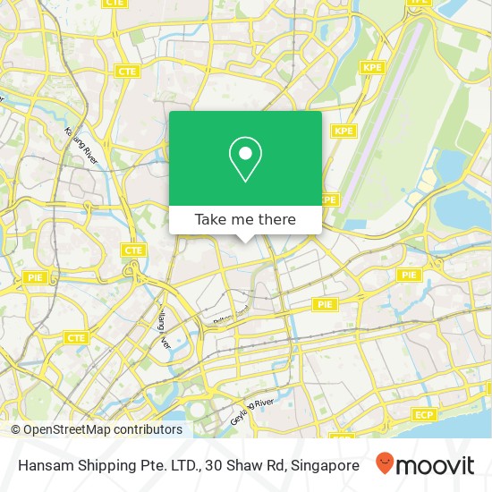 Hansam Shipping Pte. LTD., 30 Shaw Rd地图