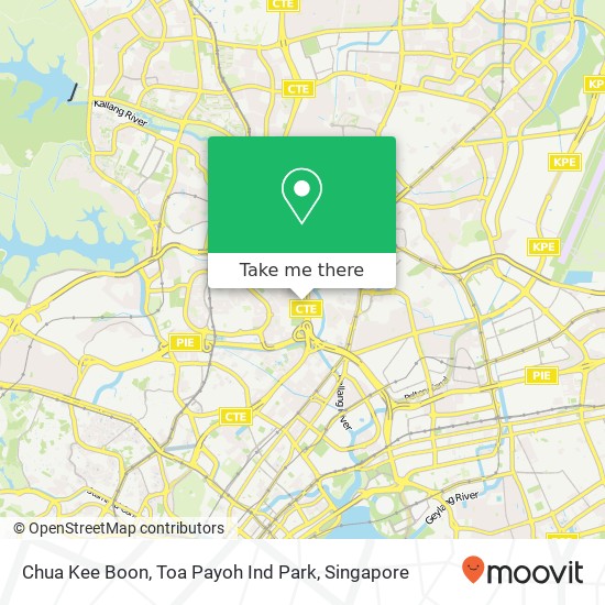 Chua Kee Boon, Toa Payoh Ind Park map