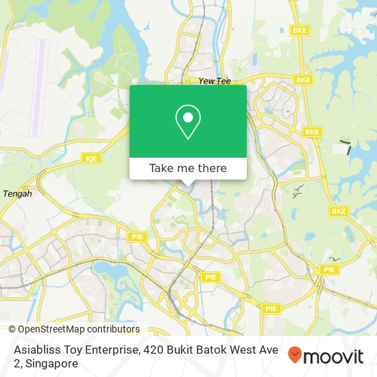 Asiabliss Toy Enterprise, 420 Bukit Batok West Ave 2 map