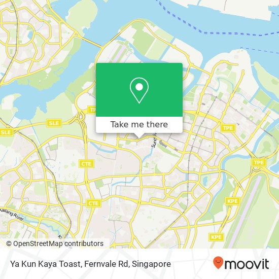 Ya Kun Kaya Toast, Fernvale Rd地图