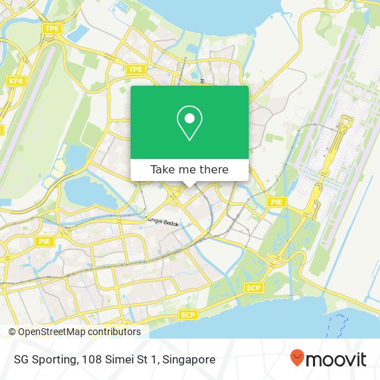 SG Sporting, 108 Simei St 1 map