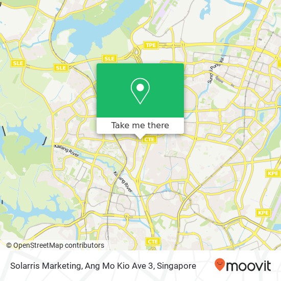 Solarris Marketing, Ang Mo Kio Ave 3 map