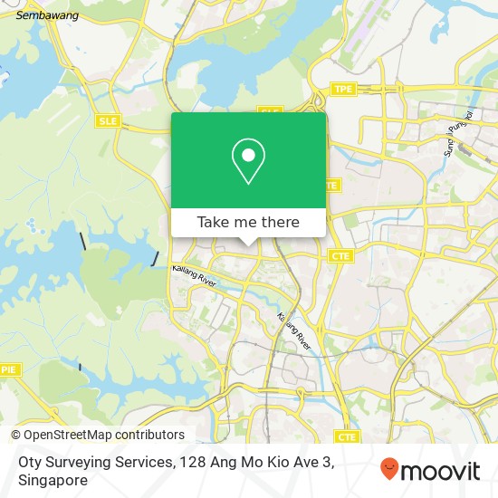 Oty Surveying Services, 128 Ang Mo Kio Ave 3地图