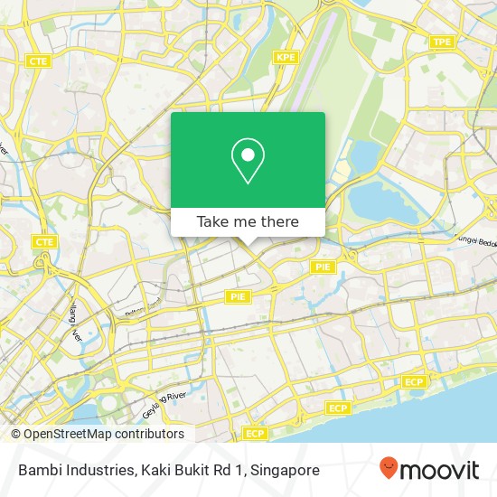 Bambi Industries, Kaki Bukit Rd 1 map