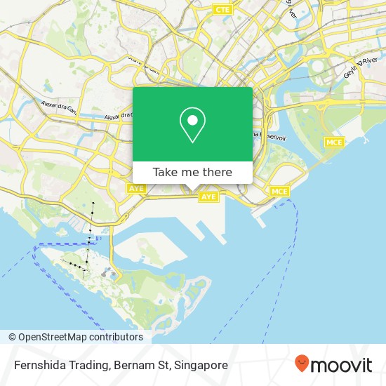 Fernshida Trading, Bernam St地图