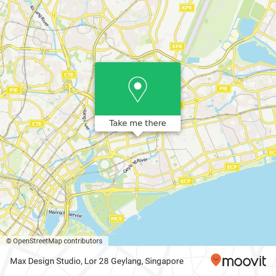 Max Design Studio, Lor 28 Geylang地图