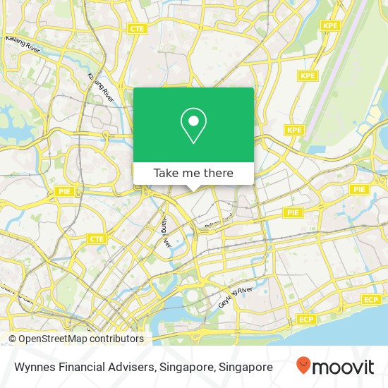 Wynnes Financial Advisers, Singapore map