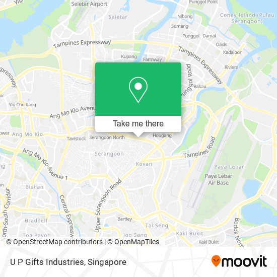 U P Gifts Industries map