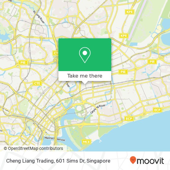 Cheng Liang Trading, 601 Sims Dr地图