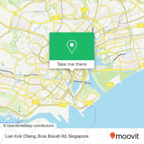 Lian Kok Cheng, Bras Basah Rd地图