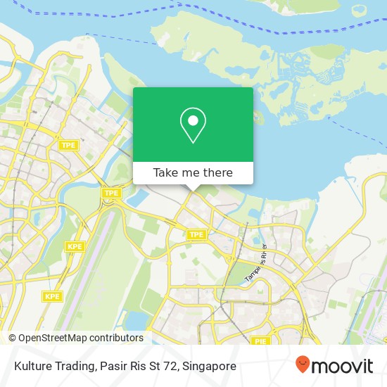 Kulture Trading, Pasir Ris St 72 map