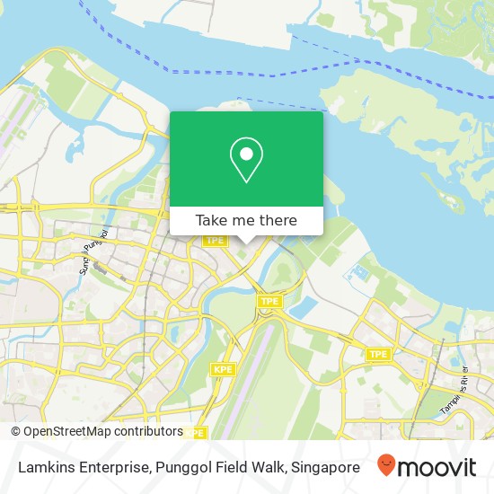 Lamkins Enterprise, Punggol Field Walk地图