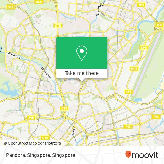 Pandora, Singapore map