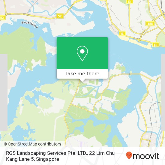 RGS Landscaping Services Pte. LTD., 22 Lim Chu Kang Lane 5 map