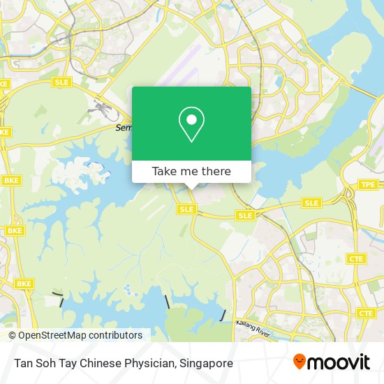 Tan Soh Tay Chinese Physician map