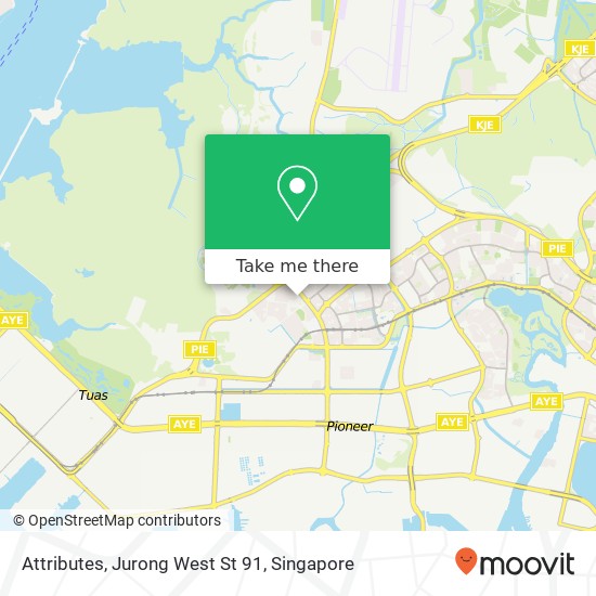 Attributes, Jurong West St 91地图