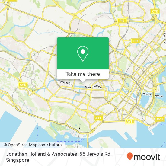 Jonathan Holland & Associates, 55 Jervois Rd map