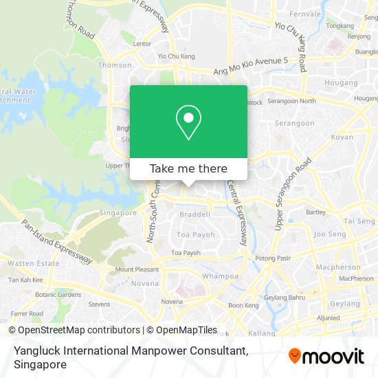 Yangluck International Manpower Consultant map