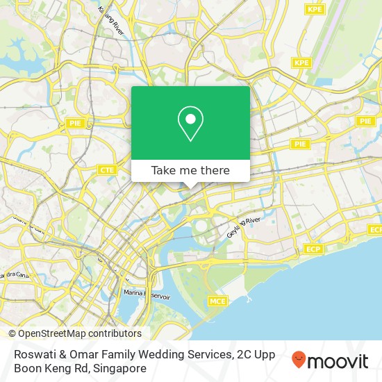 Roswati & Omar Family Wedding Services, 2C Upp Boon Keng Rd地图