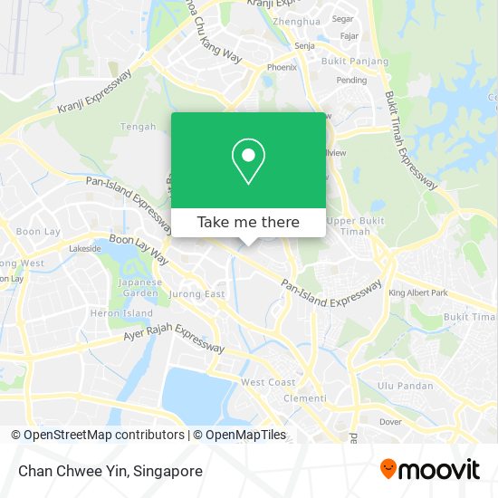 Chan Chwee Yin map