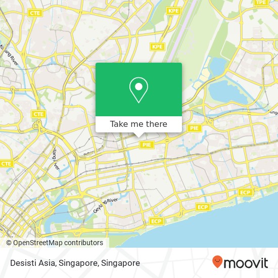 Desisti Asia, Singapore map