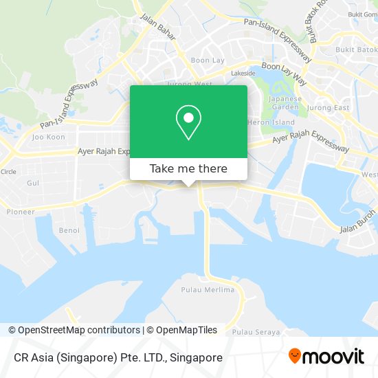 CR Asia (Singapore) Pte. LTD. map