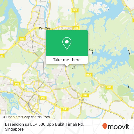 Essencion sa LLP, 500 Upp Bukit Timah Rd地图