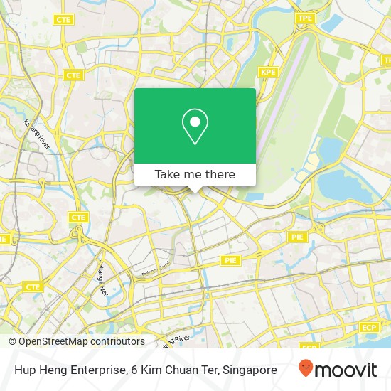 Hup Heng Enterprise, 6 Kim Chuan Ter地图