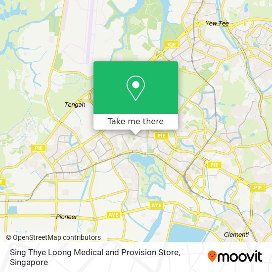 Sing Thye Loong Medical and Provision Store地图