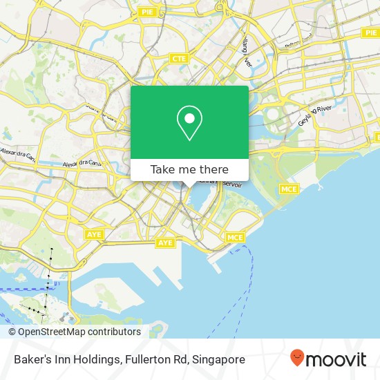 Baker's Inn Holdings, Fullerton Rd地图