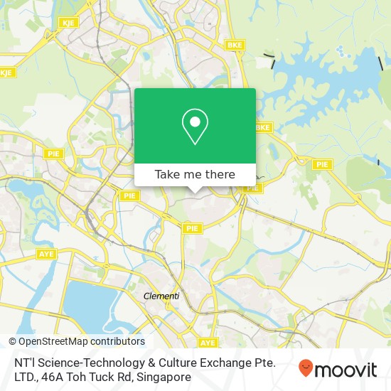 NT'l Science-Technology & Culture Exchange Pte. LTD., 46A Toh Tuck Rd map