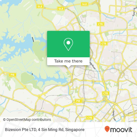 Bizesion Pte LTD, 4 Sin Ming Rd地图